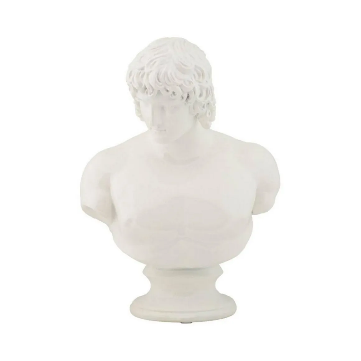 Stauta Encausto, 18x13 h25 cm, Bianco