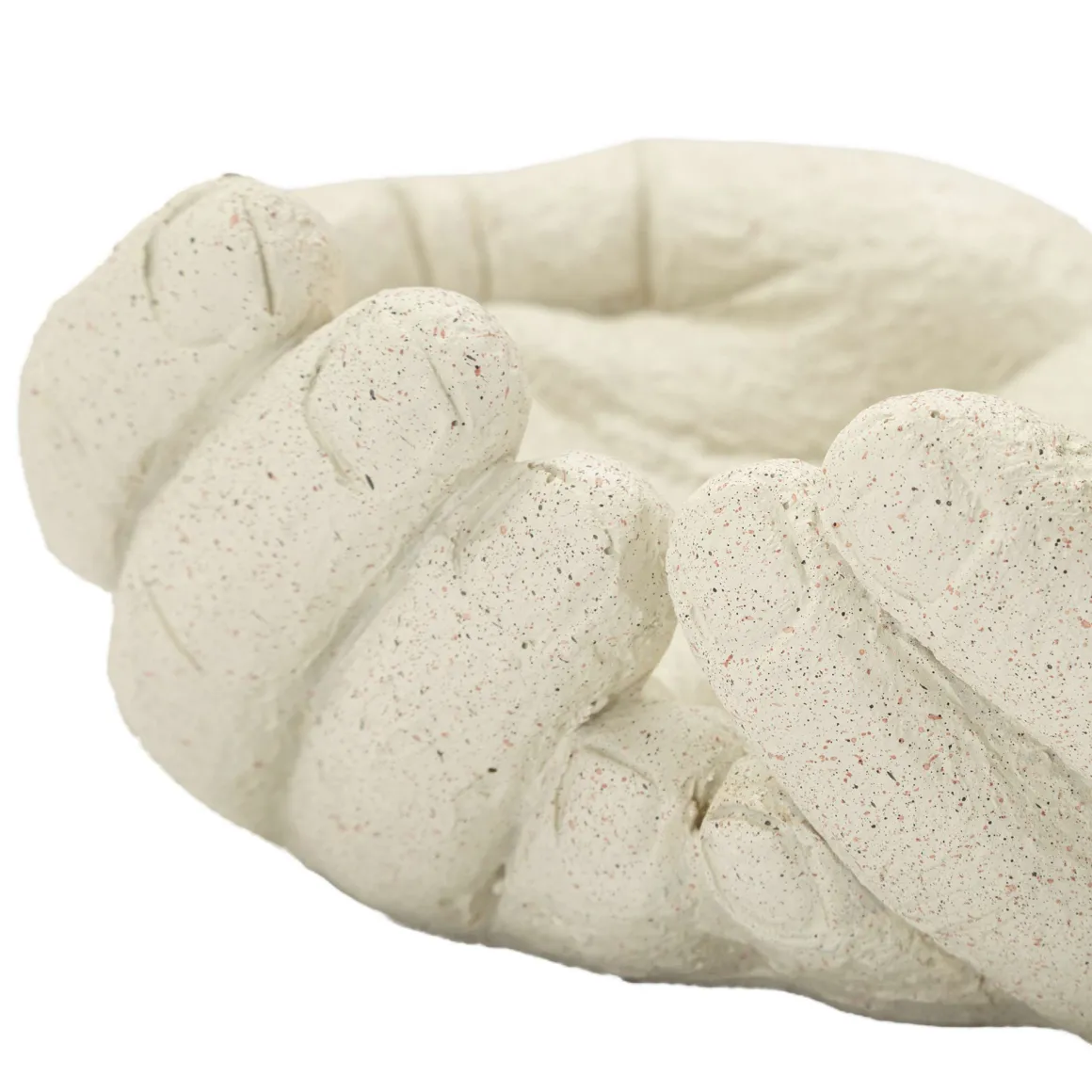 Svuotatasche Bianco Crema Effetto Pietra Sfumatura Colore Struttura Crema, - Fanariva