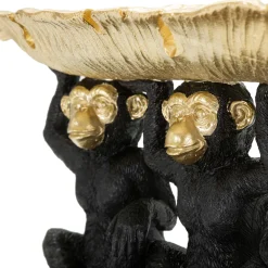 Svuotatasche oro Nero Colore Struttura Nero, - Elvio