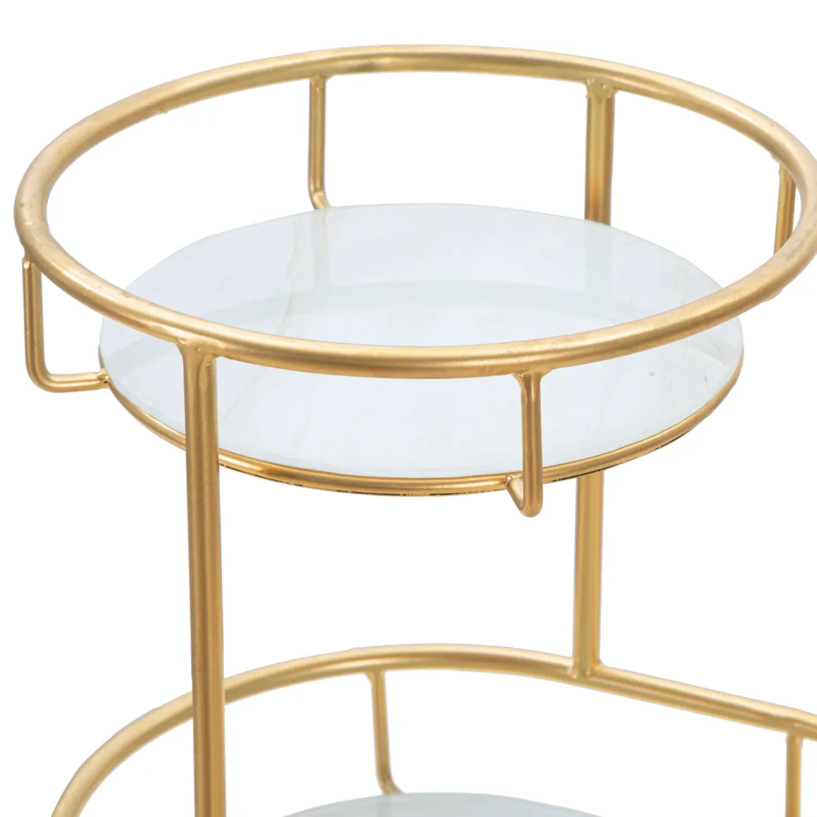 Svuotatasche Trasparente oro Colore Struttura oro Materiale Struttura in Metallo, - Galeso
