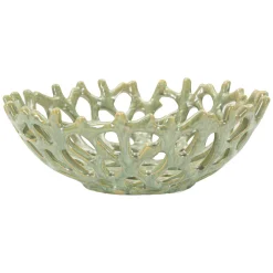 Svuotatasche Verde oro Effetto Corallo Colore Struttura oro, - Famoto