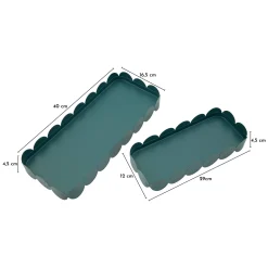 Oggettistica > Dmora Svuotatasche Sfumatura Colore Struttura Ottanio, - Gara Verde Ottanio