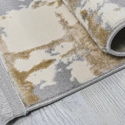 Tappeti Decorativi > Dmora Tappeto Delaware, e Beige, 120x200 cm Grigio