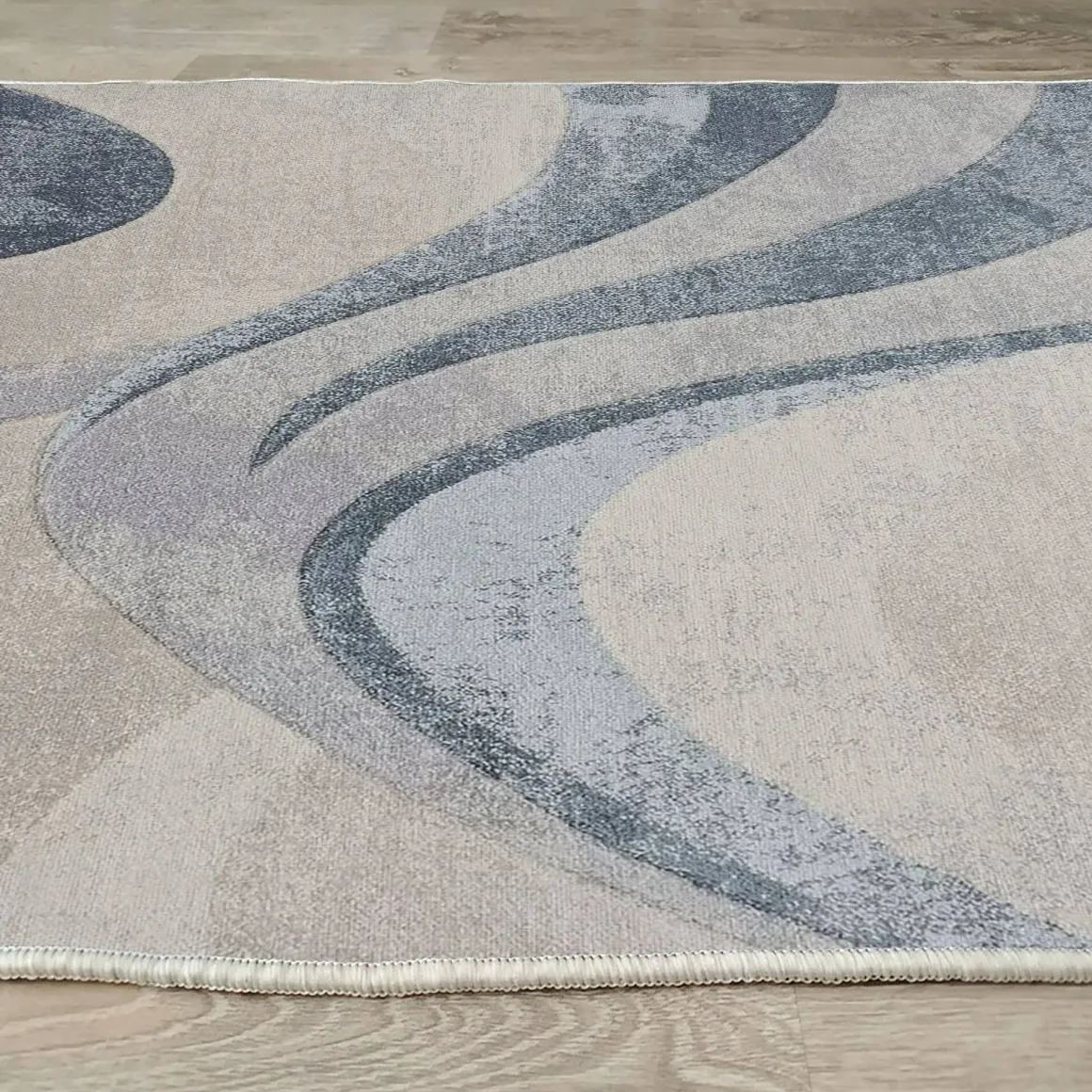 Tappeto Hot Springs, Blu, 150x100 cm
