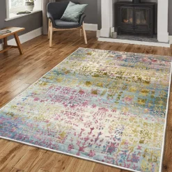 Tappeto North Ridgeville, Multicolore, 140x220 cm