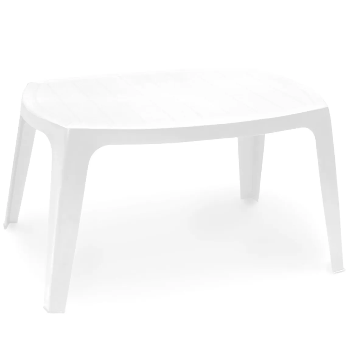 Tavolino da Esterno Bianco 2 Posti 76x49x43h cm, Made in Italy - Mclendon