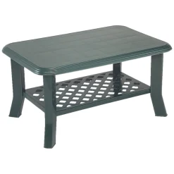 Tavoli Da Esterno > Dmora Tavolino da Esterno 2 Posti 90x60x46h cm, Made in Italy - Ucria Verde