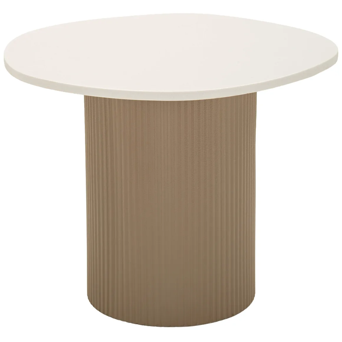 Tavolini Da Salotto > Dmora Tavolino da Salotto Modulabile Forma Triangolare 90x60x35h cm, Sfumatura Colore Ripiano Marmo - Saraceno Bianco Marmo