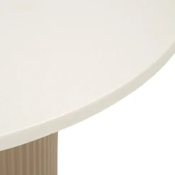 Tavolini Da Salotto > Dmora Tavolino da Salotto Modulabile Forma Triangolare 90x60x35h cm, Sfumatura Colore Ripiano Marmo - Saraceno Bianco Marmo