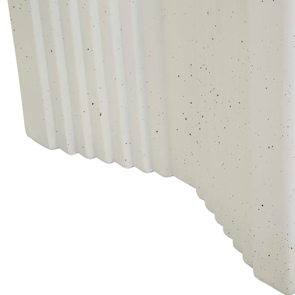 Tavolino da Salotto Bianco Marmo Nero Adatto per Indoor/outdoor Forma Rettangolare 48x58x48h cm, Colore Ripiano Bianco - Galato