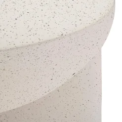 Tavolini Da Salotto > Dmora Tavolino da Salotto Bianco Marmo Nero un Vano Forma Rettangolare 80x50x40h cm, Colore Ripiano Bianco - Limosano Nero, Bianco Marmo