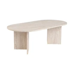 Tavolino da salotto Elain, 119x60 h40 cm, Beige