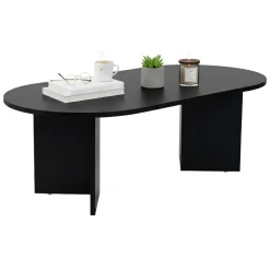 Tavolino da salotto Elain, 119x60 h40 cm, Nero