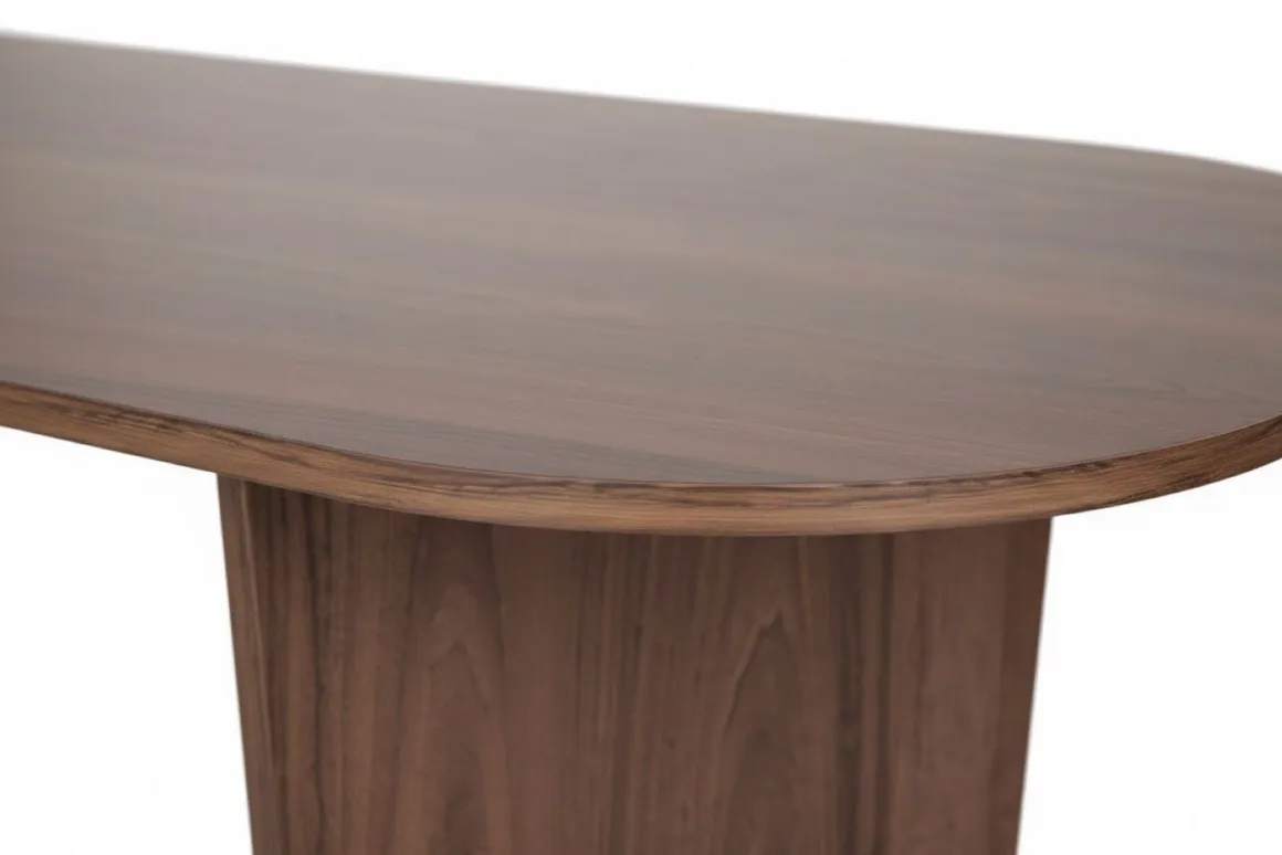 Tavolini Da Salotto > Dmora Tavolino da Salotto Forma Rettangolare Materiale Piano in Legno Nobilitato 119x60x40h cm, Colore Ripiano Marrone - Turate Marrone Noce