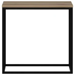 Tavolini Da Salotto > Dmora Tavolino da Salotto Marrone Noce Nero Forma Rettangolare Materiale Piano in Legno Nobilitato 120x60x42h cm, Sfumatura Colore Struttura Noce - Arcella Nero, Marrone Noce