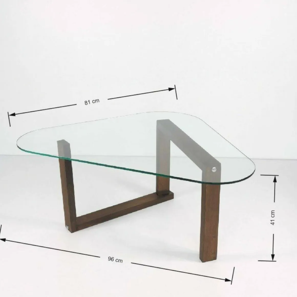 Tavolini Da Salotto|Salotto > Dmora Tavolino da Salotto Portariviste Forma Quadrata 90x90x40h cm, Sfumatura Colore Struttura Noce - Aldino Marrone Noce