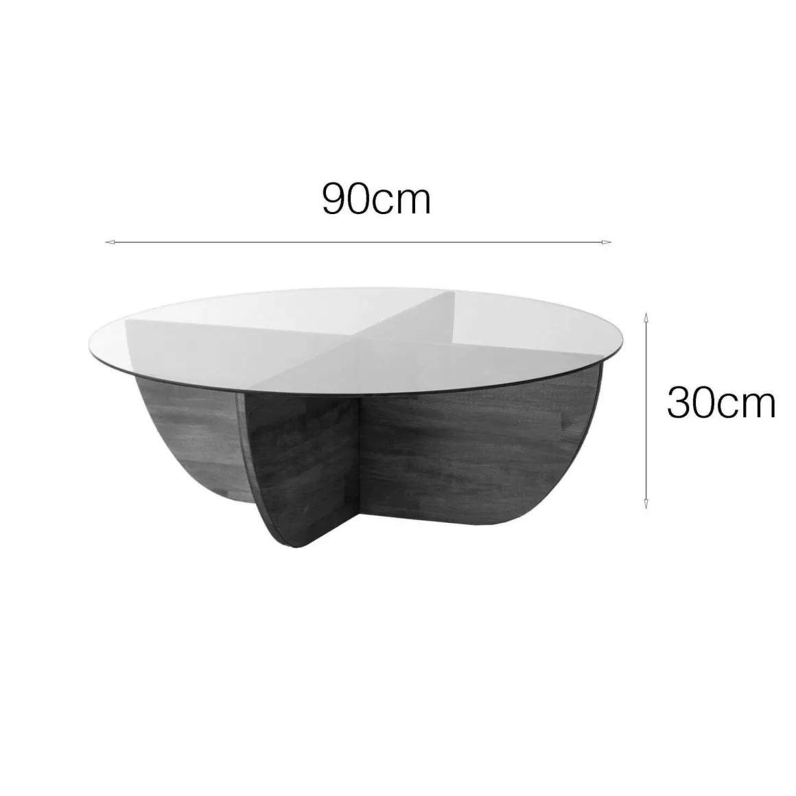 Tavolini Da Salotto|Salotto > Dmora Tavolino da Salotto Portariviste un Vano 105x60x40h cm, Forma Rettangolare - Tomiri Marrone Noce