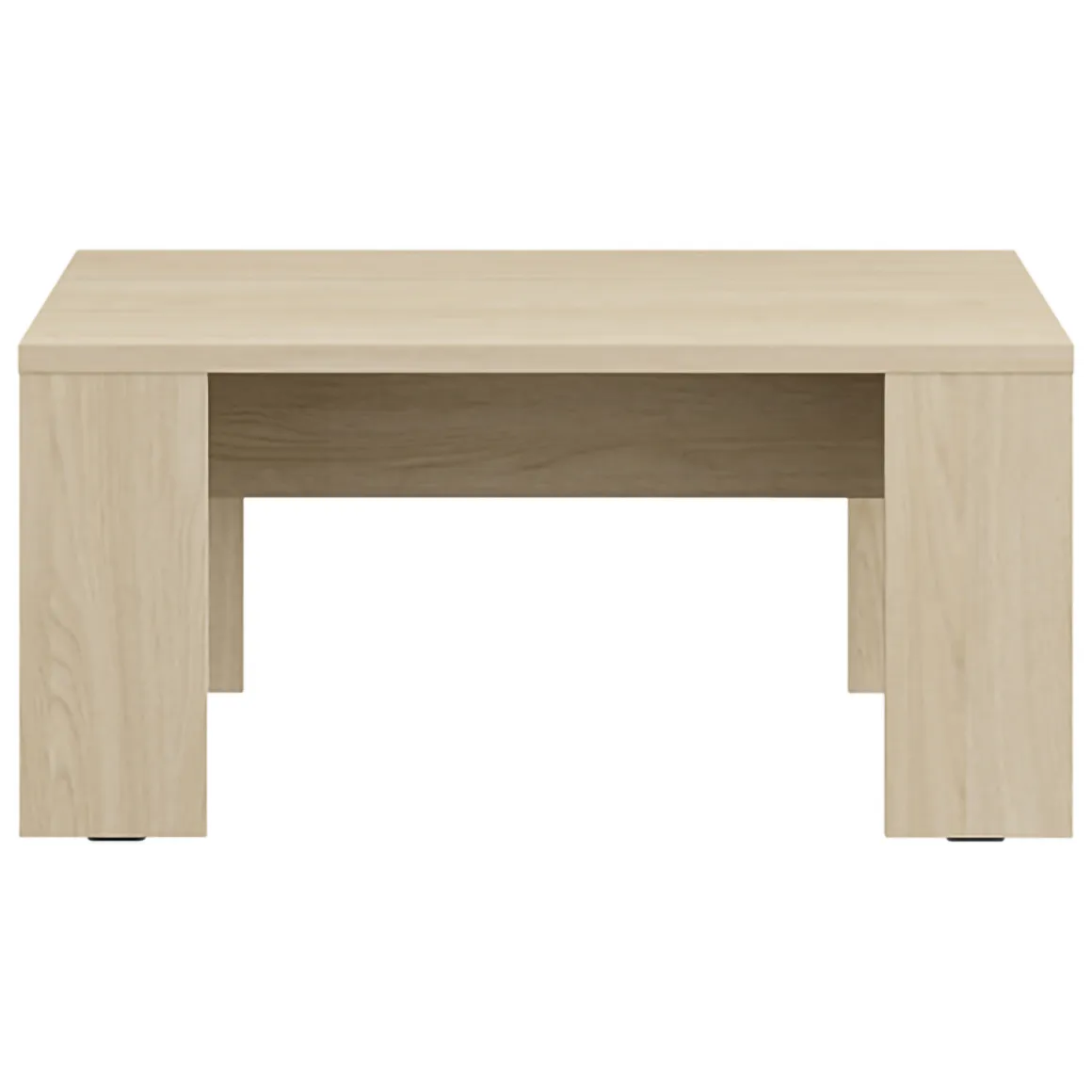 Tavolini Da Salotto > Dmora Tavolino da Salotto Forma Rettangolare Materiale Piano in Legno Nobilitato 119x60x40h cm, Colore Ripiano Marrone - Turate Marrone Rovere