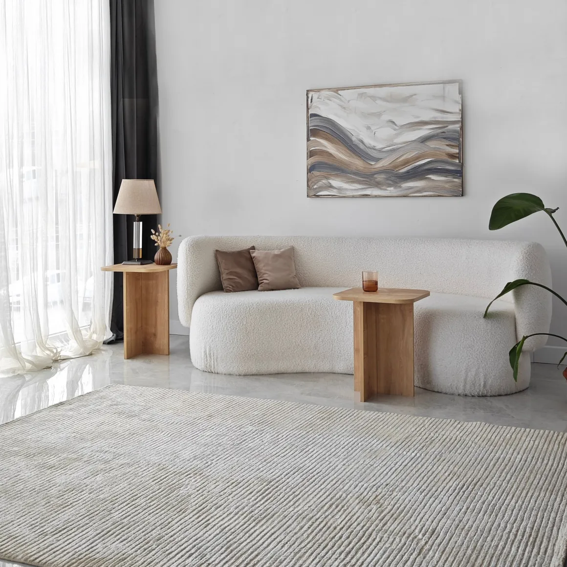 Tavolino da Salotto Marrone Rovere Modulabile Forma Quadrato 40x40x50h cm, Sfumatura Colore Ripiano Rovere - Meduno