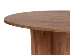 Tavolini Da Salotto > Dmora Tavolino da Salotto Forma Ovale Materiale Piano in Legno Nobilitato 130x65x40h cm, Colore Ripiano Marrone - Dozza Marrone Rovere Nodi