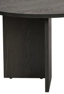Tavolino da Salotto Nero Forma Rettangolare Materiale Piano in Legno Nobilitato 119x60x40h cm, Colore Ripiano Nero - Porcari