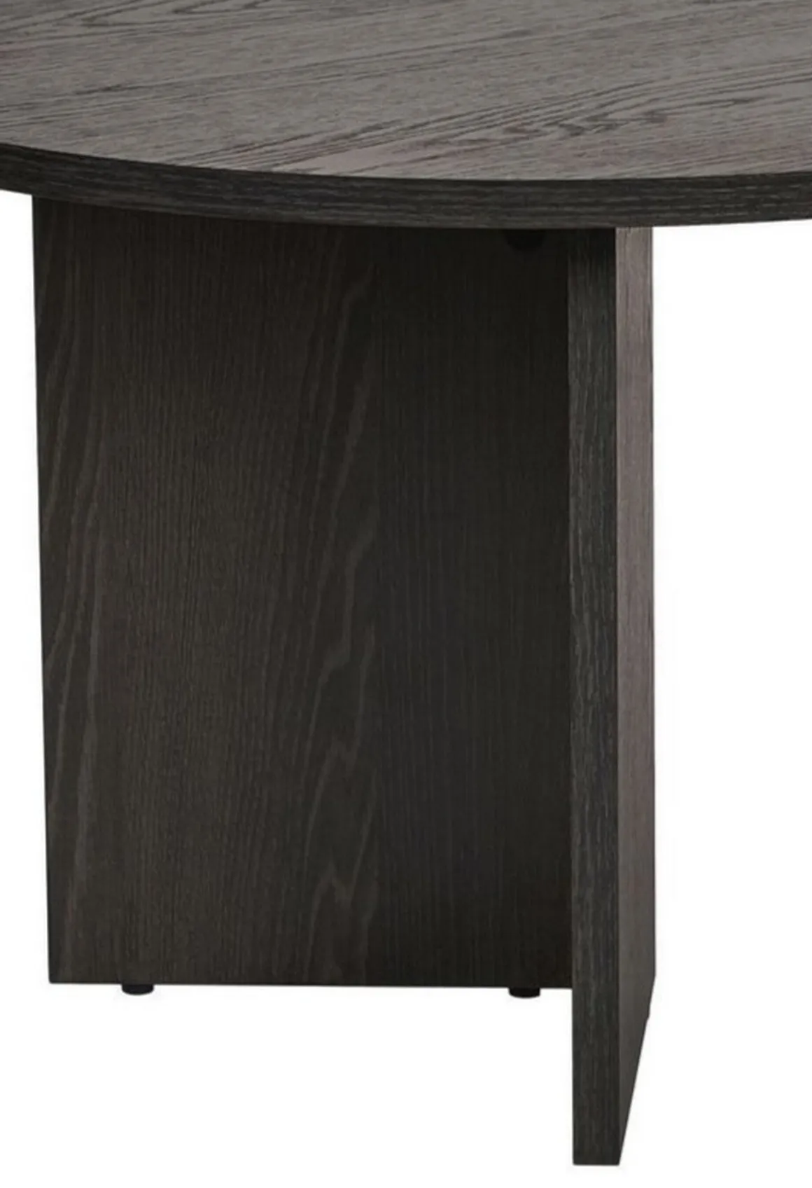 Tavolino da Salotto Nero Forma Rettangolare Materiale Piano in Legno Nobilitato 119x60x40h cm, Colore Ripiano Nero - Porcari