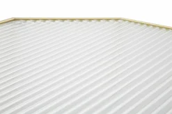 Tavolino da salotto rettangolare oro 50x46x100h cm - George