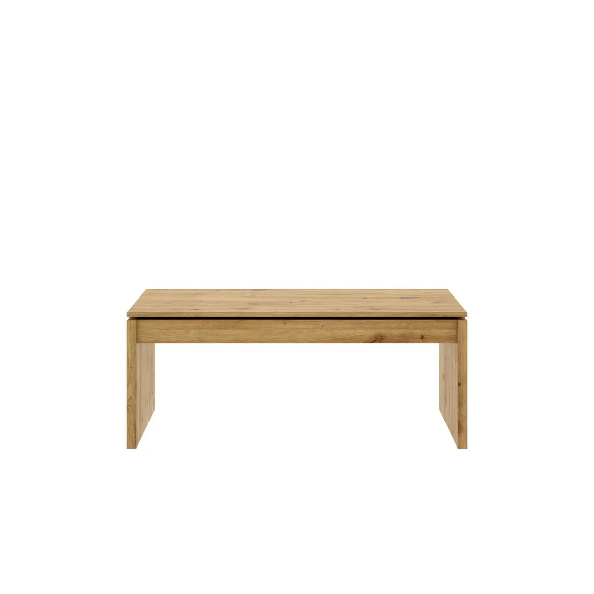 Tavolino da salotto rettangolare rovere nodi 102x50x43h cm - Audi
