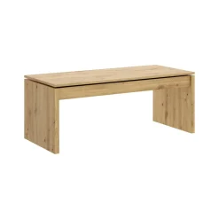 Tavolino da salotto rettangolare rovere nodi 102x50x43h cm - Audi