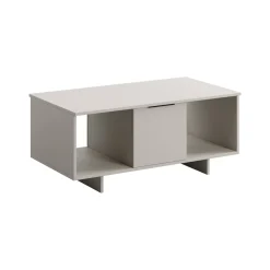 Tavolini Da Salotto > Dmora Tavolino da salotto Rho, 100x55 h55 cm, Beige Beige Cashmere