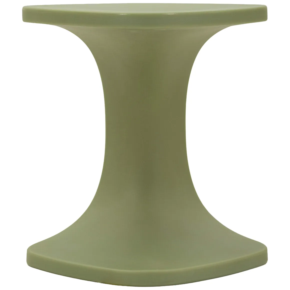 Tavolino da Salotto Verde Adatto per Indoor/outdoor Forma Rettangolare 44x54x44h cm, Colore Ripiano Verde - Bagan