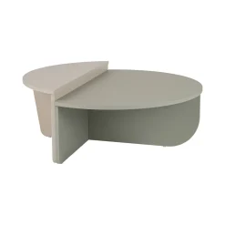 Tavolini Da Salotto > Dmora Tavolino da Salotto Peso Massimo Supportato 15 kg Forma Rettangolare 90x60x35h cm, Materiale Piano in Legno Nobilitato - Mansue Verde