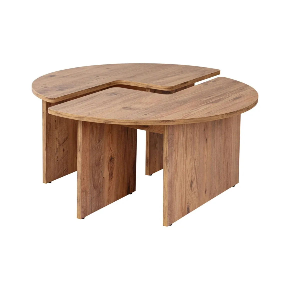 Tavolino salotto quadrato pino 90x90x41h cm - Tairn