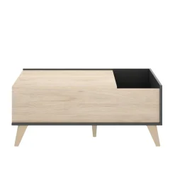 Salotto > Dmora Tavolino salotto rettangolare ardesia 100x55x42h cm - Iside Grigio Ardesia