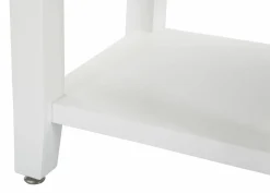 Tavolini Da Salotto|Salotto > Dmora Tavolino salotto rettangolare 55x55x41h cm - Chanthu Bianco