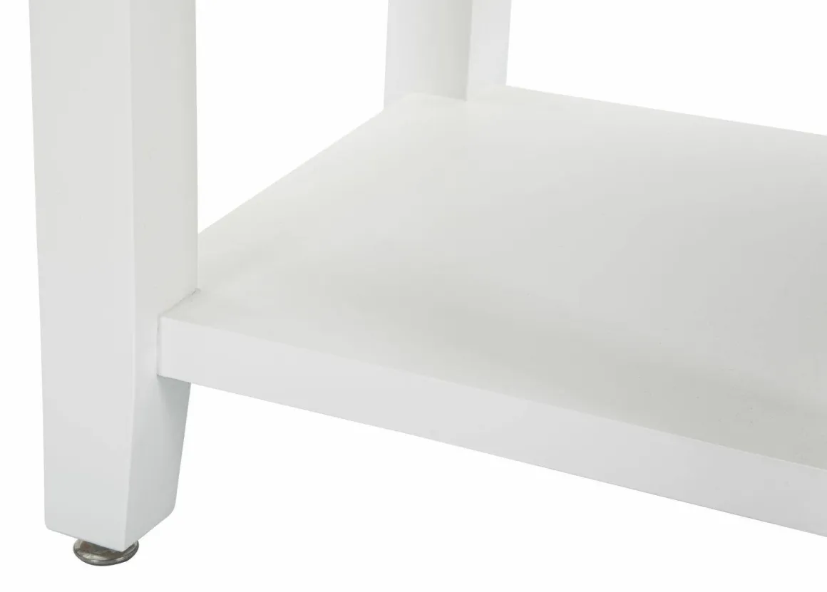 Tavolini Da Salotto|Salotto > Dmora Tavolino salotto rettangolare 55x55x41h cm - Chanthu Bianco