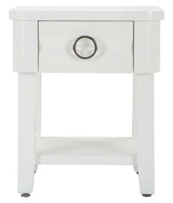 Tavolini Da Salotto|Salotto > Dmora Tavolino salotto rettangolare 55x55x41h cm - Chanthu Bianco