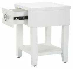 Tavolini Da Salotto|Salotto > Dmora Tavolino salotto rettangolare 55x55x41h cm - Chanthu Bianco
