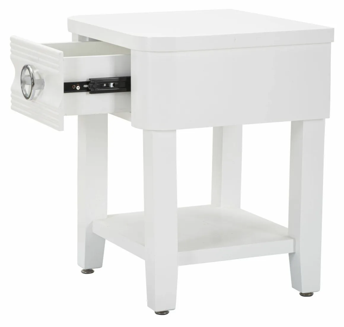 Tavolini Da Salotto|Salotto > Dmora Tavolino salotto rettangolare 55x55x41h cm - Chanthu Bianco