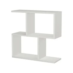 Tavolino salotto rettangolare bianco 60x20x60h cm - Fabrizia