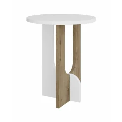Tavolini Da Salotto|Salotto > Dmora Tavolino salotto rettangolare 102x43x50h cm - Adrina Bianco Lucido