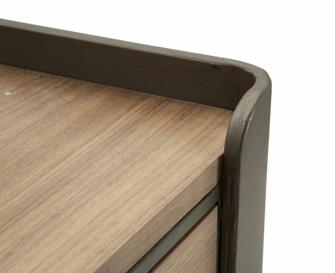 Tavolini Da Salotto > Dmora Tavolino salotto rettangolare 110x60x40h cm - Enemonzo Nero