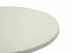 Tavolini Da Salotto > Dmora Tavolino salotto rotondo 37x37x58h cm - Calepio Argento