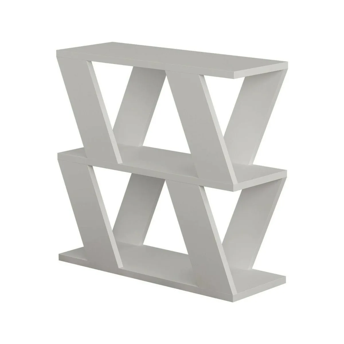 Tavolini Da Salotto|Salotto > Dmora Tavolino soggiorno geometrico 60x22x57h cm - Beniamina Bianco