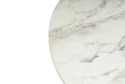 Tavolino soggiorno rotondo marmo 80x80x40h cm - Ridoc
