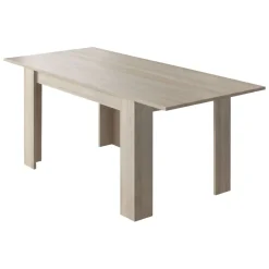 Tavoli Allungabili > Dmora Tavolo Allungabile Allungabile Meccanismo Estensione Allunga Centrale 200x90x75h cm, Lunghezza Massima 200 cm - Marene Marrone Olmo