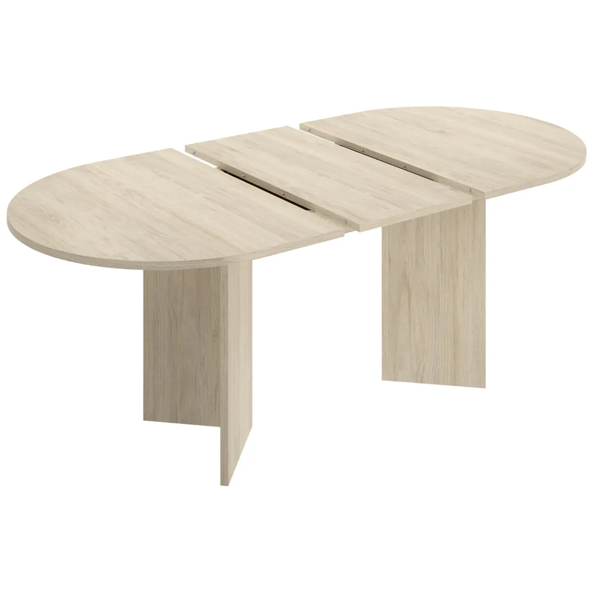 Tavoli Allungabili > Dmora Tavolo Allungabile 6 Posti Allungabile 90x140x76h cm, - Espanola Marrone Rovere