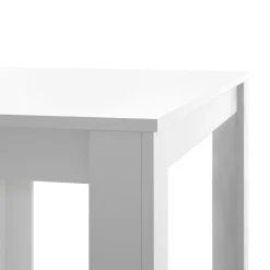 Tavoli Allungabili|Cucina > Dmora Tavolo allungabile moderno 6-8 posti 140/190x90cm rovere e bianco - Abudula Bianco, Marrone Rovere