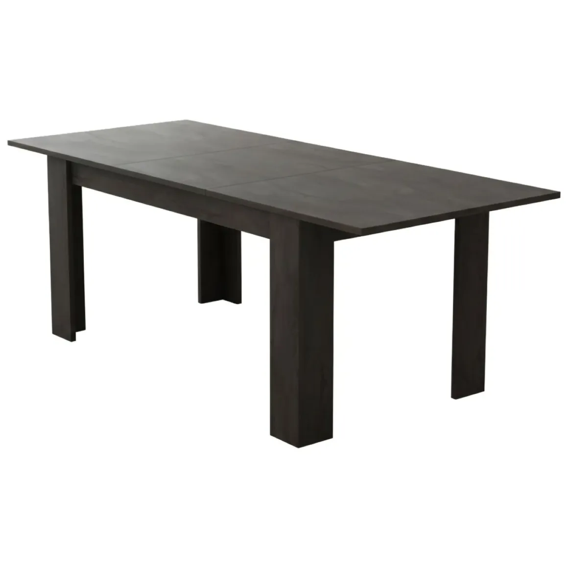 Tavoli Allungabili > Dmora Tavolo Allungabile Allungabile Meccanismo Estensione Allunga Centrale 220x90x75h cm, Lunghezza Massima 220 cm - Campora Nero Antracite