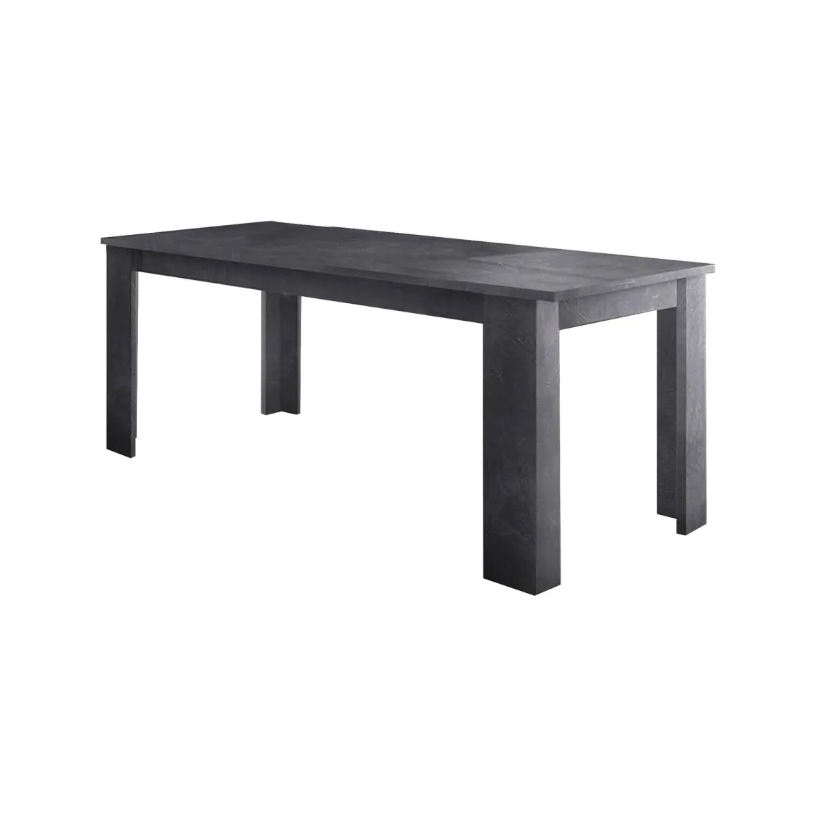 Tavolo allungabile 6-8 posti 120/170x90cm ardesia - Avatar